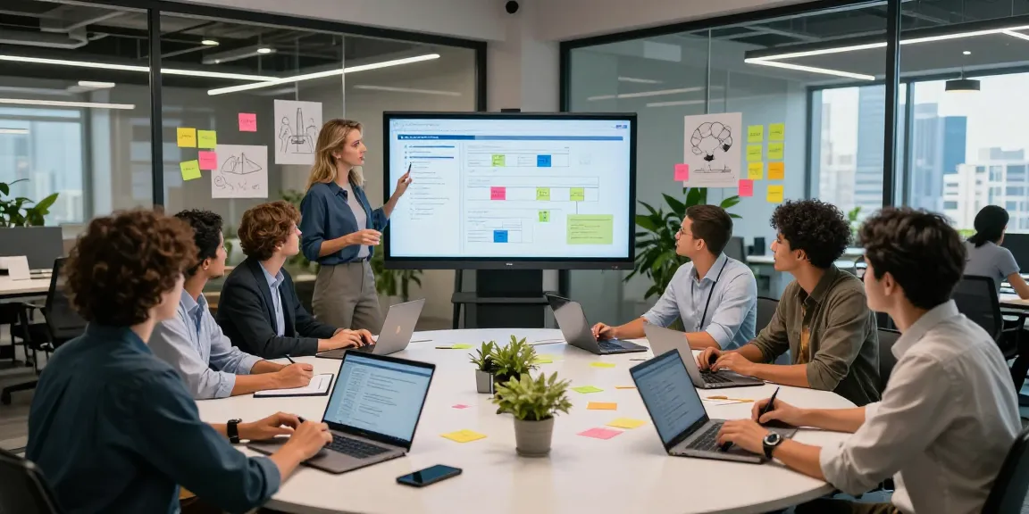 Diverse team collaborating in a modern workspace showcasing WPS Official Website tools and innovation strategies.