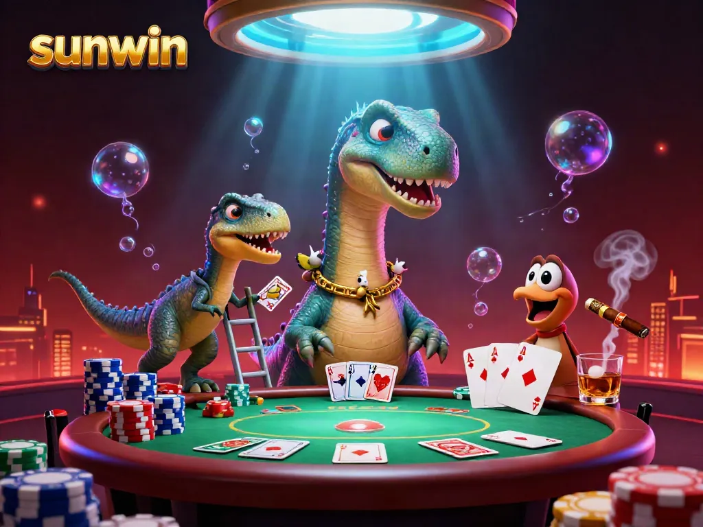 Experience thrilling gameplay with Sunwin's unique characters and vibrant casino atmosphere.