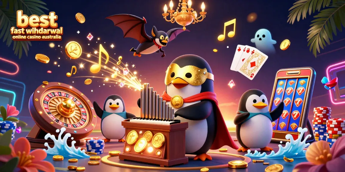 Play and win at the best fast withdrawal online casino Australia with exciting 3D casino elements.